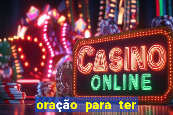 oração para ter sorte em tudo